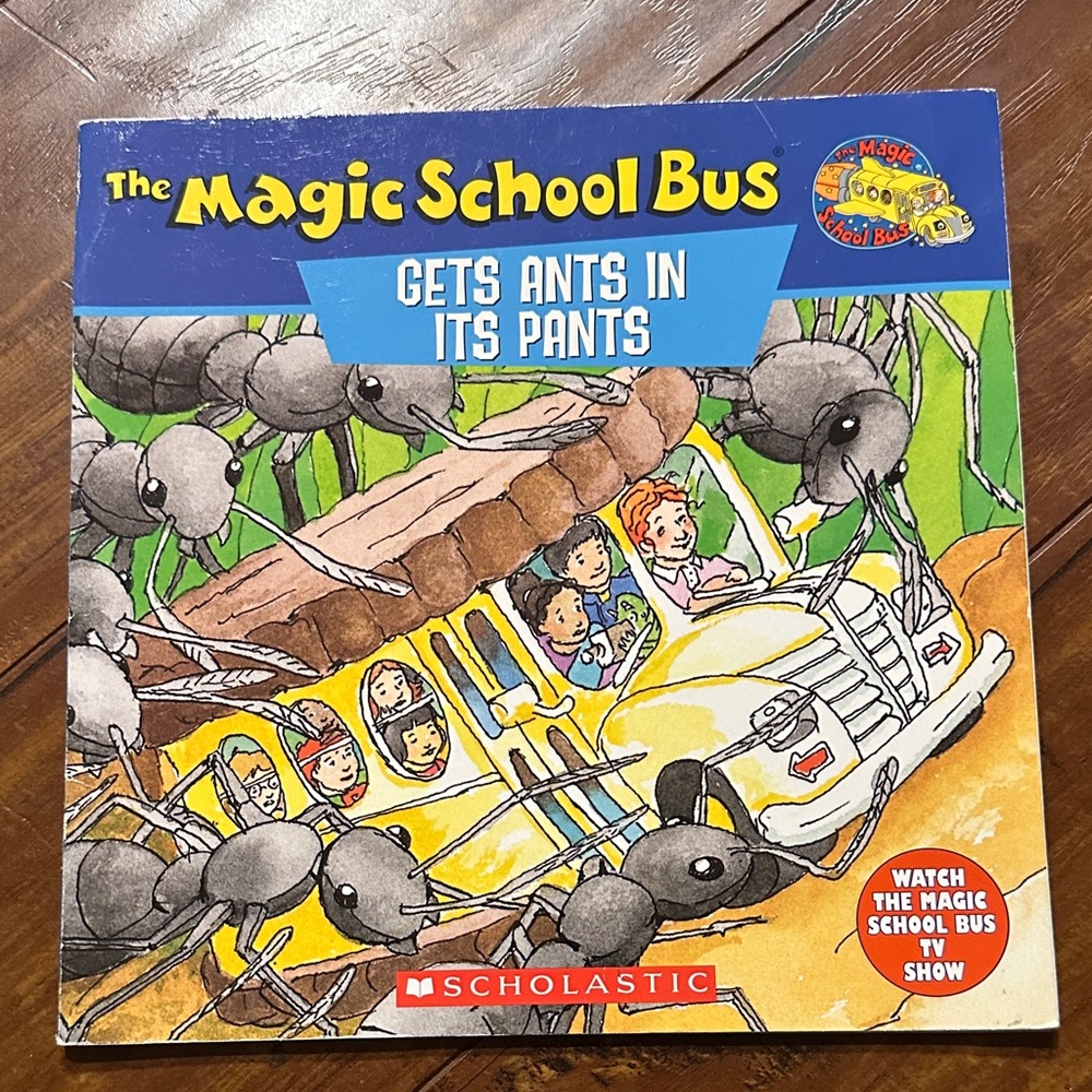 The Magic School Bus Gets Ants in Its Pants 1996 Scholastic Joanna Cole